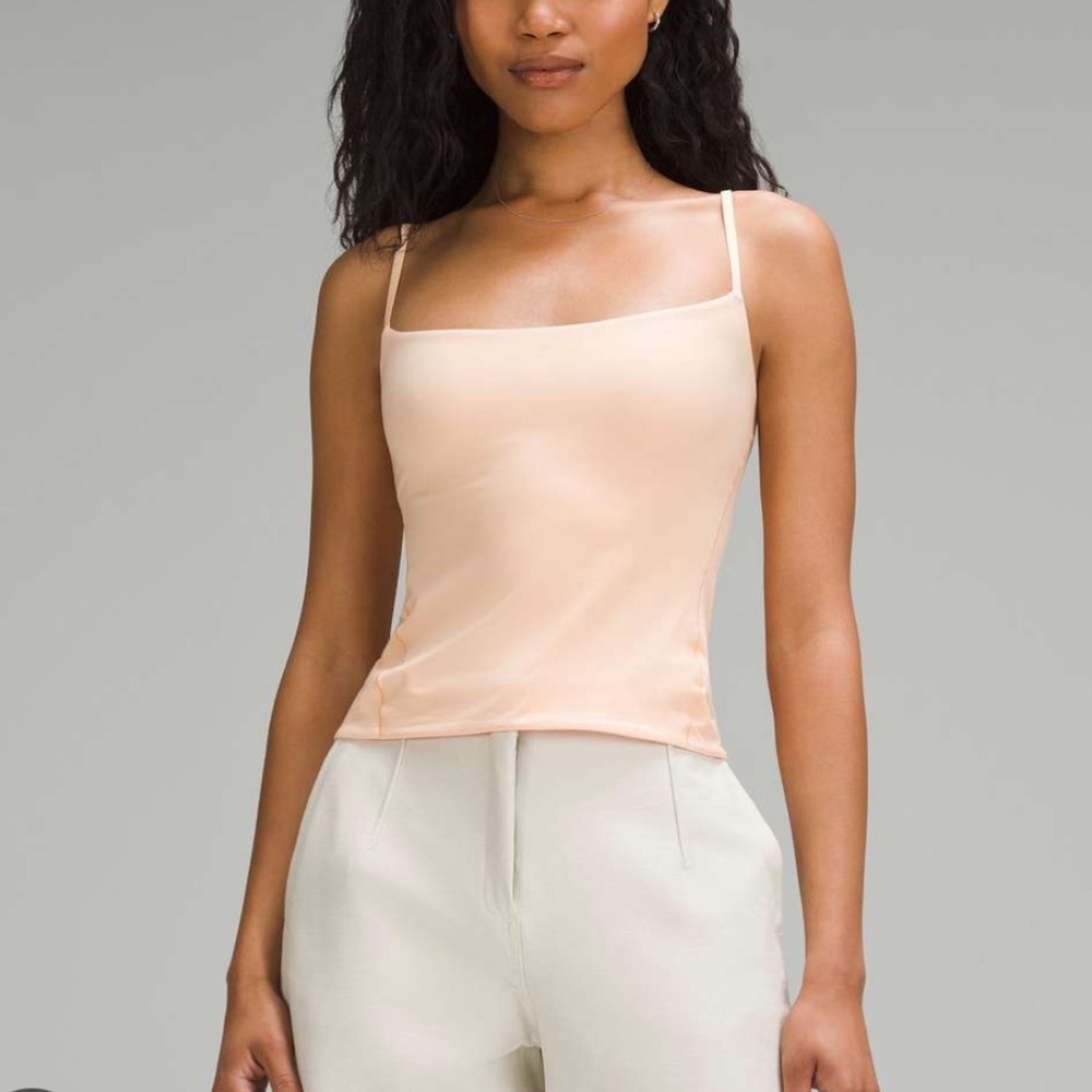 Lululemon Athletica Peach wundermost cami